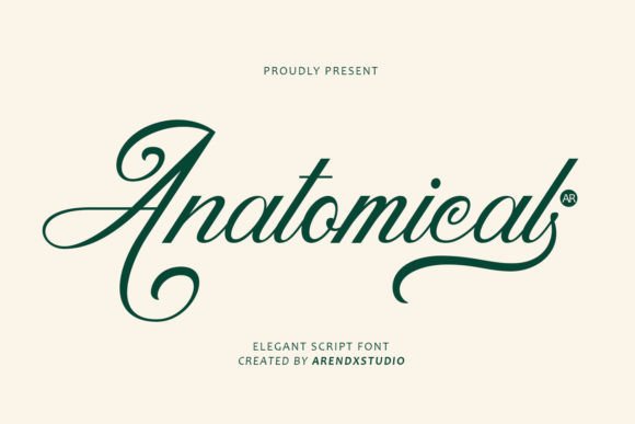 Anatomical Font: Elevating Small Business Branding