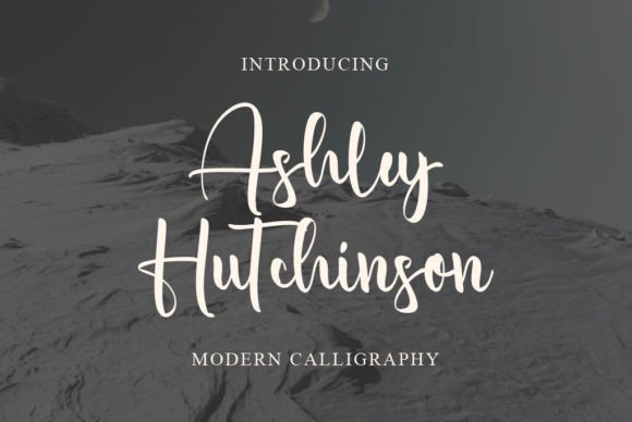 Ashley Hutchinson Font: Elevating Campaign Visuals