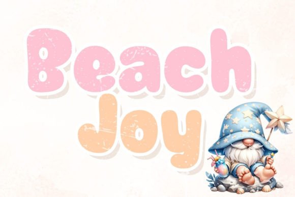 Beach Joy Font: Playful Typography for Digital Campaigns