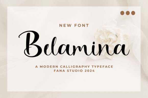 Belamina Font: Elevating Brand Identity with Elegant Script
