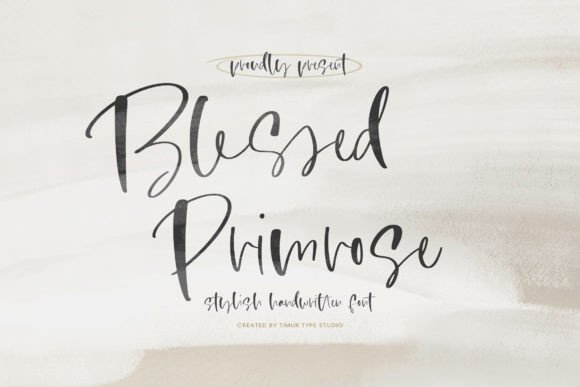 Blessed Primrose Font: Elevating Campaign Visuals