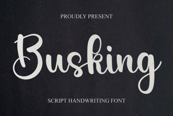 Busking Font: Adding Editorial Charm to Layouts