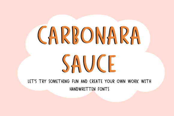 Carbonara Font Review: A Handwritten Typeface for Branding