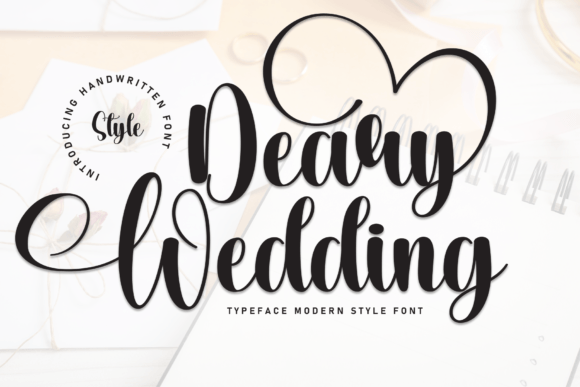 Deary Wedding Font Review: Warmth for Brand Identity