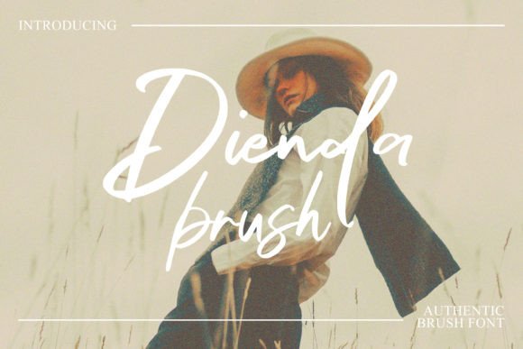 Dienda Brush Font: Elevate Your Small Business Brand