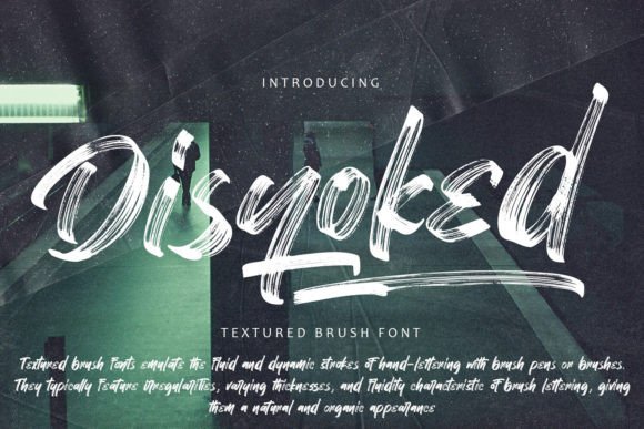 Disyoked Font: Adding Texture to Your Brand Identity