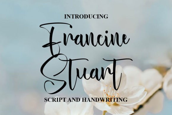 Francine Stuart Font: Handwritten Warmth for Web Design