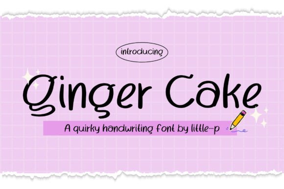 Ginger Cake Font: Whimsical Handwriting for Crafters