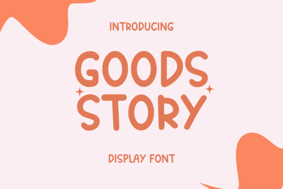 Goods Story Font: Playful Handwritten Type for Crafts
