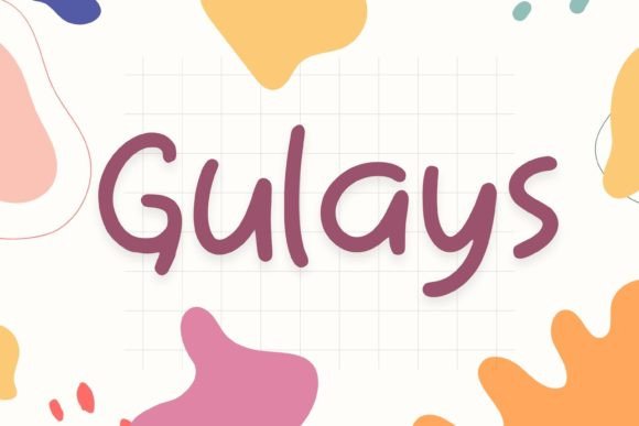 Gulays Font: A Casual Handwriting Typeface for Branding
