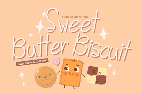h1>Sweet Butter Biscuit: A Warm, Handwritten Font for Crafters and Makers