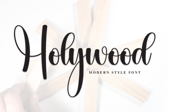 Holywood Font: Elevating Editorial Design with Elegant Script