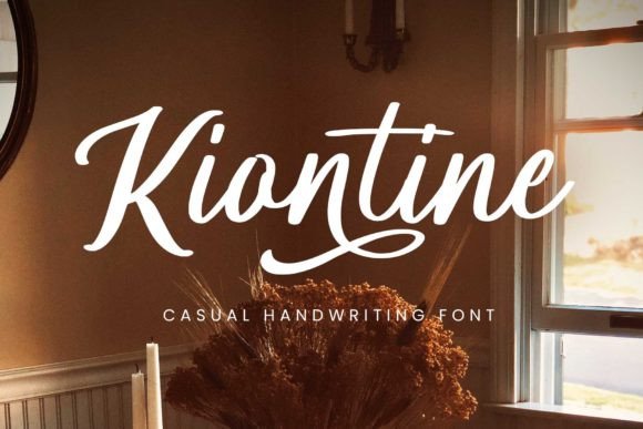 Kiontine Font: Adding Handwritten Warmth to Web Layouts
