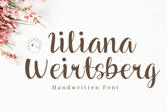 Liliana Weirtsberg Font for Elegant Editorial Design