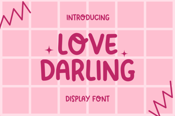 Love Darling Font: Playful Script for Handmade Labels
