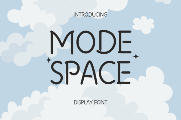 Mode Space Font: Playful Handwritten Type for Crafters