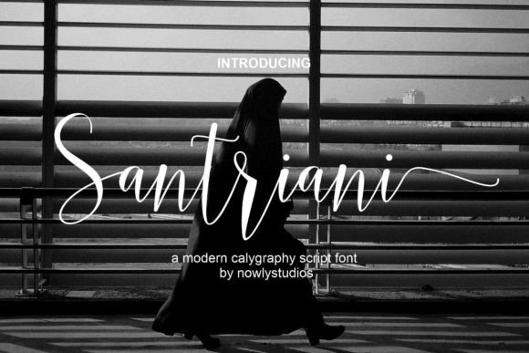 Santriani Font: Elevating Handmade Labels and Packaging