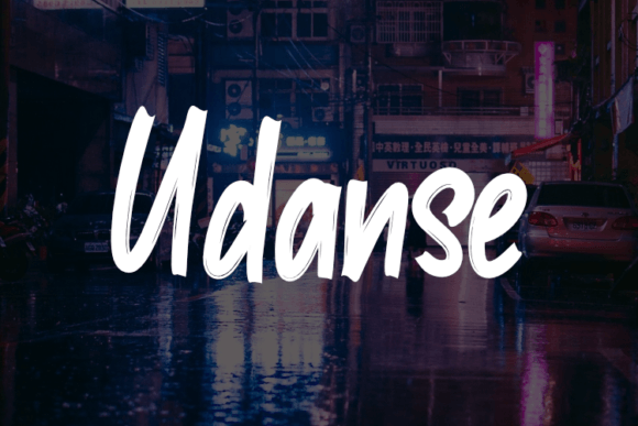 Udanse Font: Elevating Editorial Layouts with Calm Script