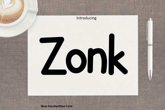 Zonk Font: Festive Typography for Digital Campaigns